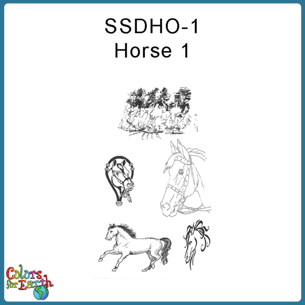 SSDHO-1 Horse Designer Silk Screen