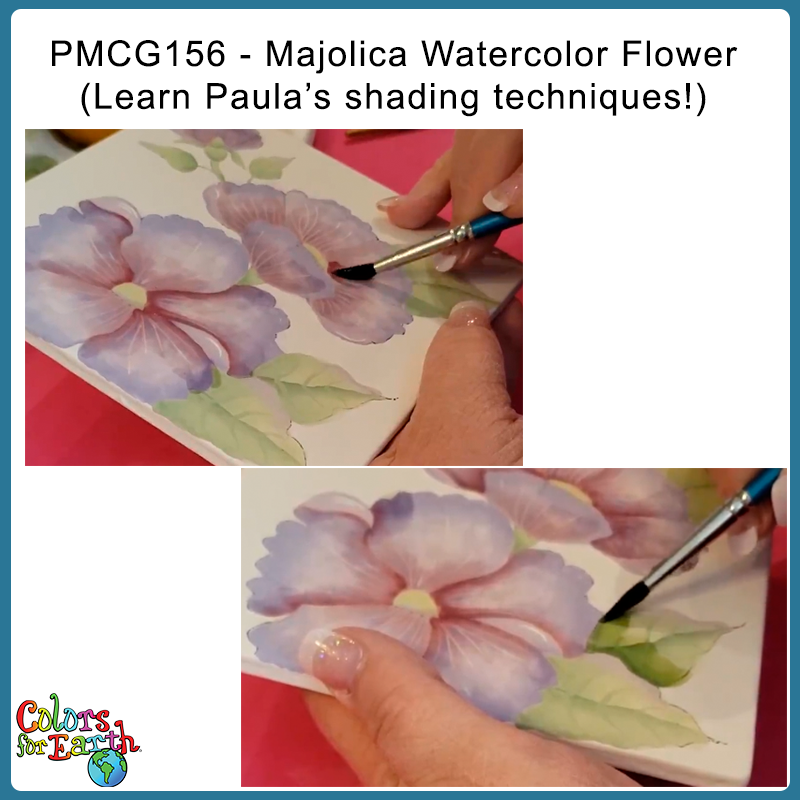 PMCG156 - Majolica Watercolor Flower - PDF - Image 3