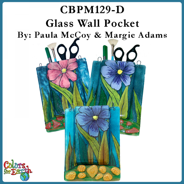 CBPM129 - Glass Wall Pocket - PDF