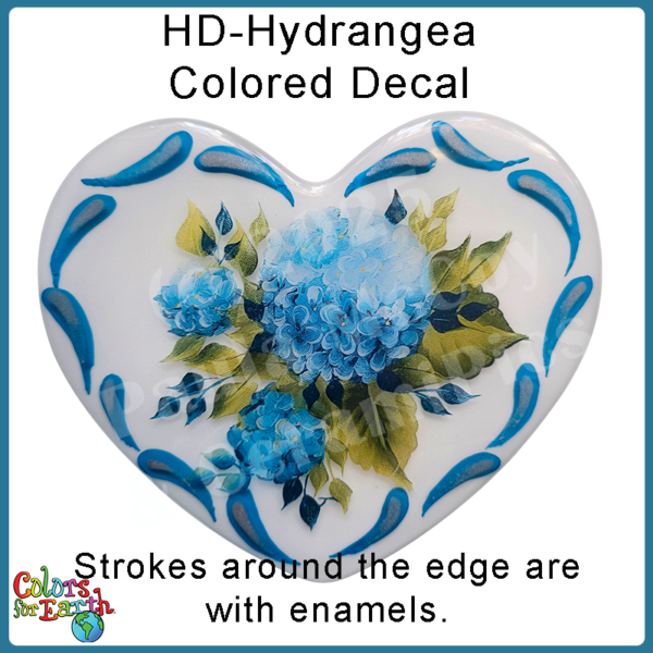 Hydrangea - Waterslide Decals