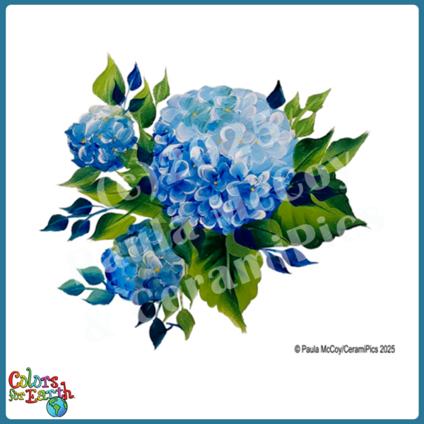 Hydrangea - Waterslide Decals - Image 3