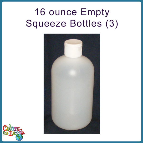 16 oz. Squeeze Bottles (3)