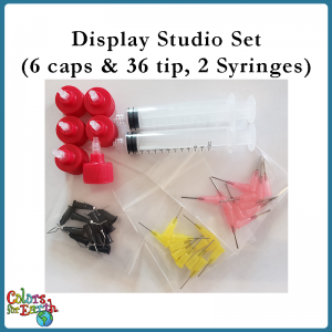 Display Studio Set (6 caps & 36 tips)