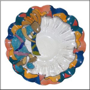 CBPM056 - Kokopeli Glass Dish-PDF