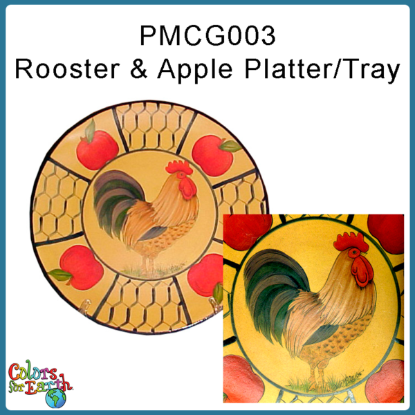 Rooster & Apple Plate-PDF