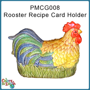 Rooster Recipe Card Holder-PDF