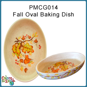 Fall Oval Baking Dish-PDF