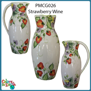 Strawberry Wine Decanter-(Hardcopy)