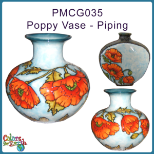 Poppy Vase - Piping- PDF