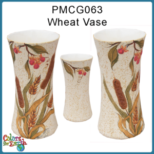 Wheat & Cattail Vase-PDF