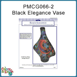 Black Elegance Tall Vase-PDF