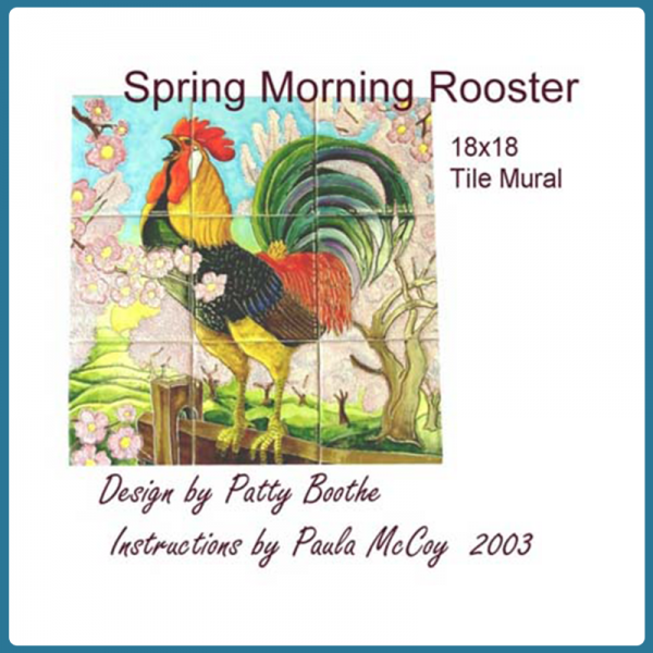 CBPB601 - Spring Morning Rooster-PDF - Image 2