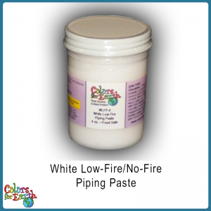 White Low-Fire/No-Fire Piping Paste