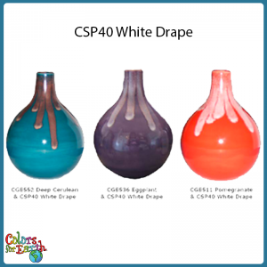 CSP40 White Drape