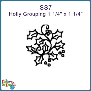 SS7 Holly Grouping 1 1/4" x 1 1/4"