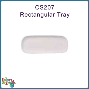 CS207-F  10" x 4 1/2" Rectangular Plate