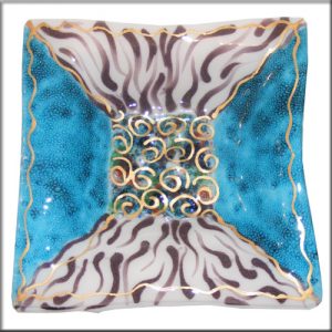 BubbleART Square Glass Dish-PDF