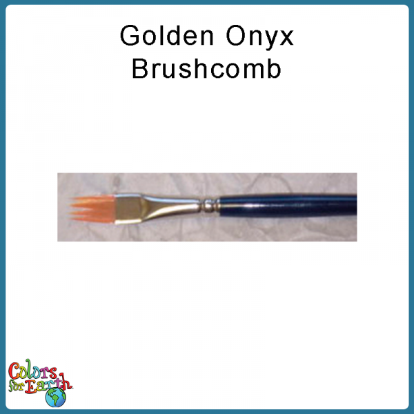 Kala Golden Onyx Brushcomb