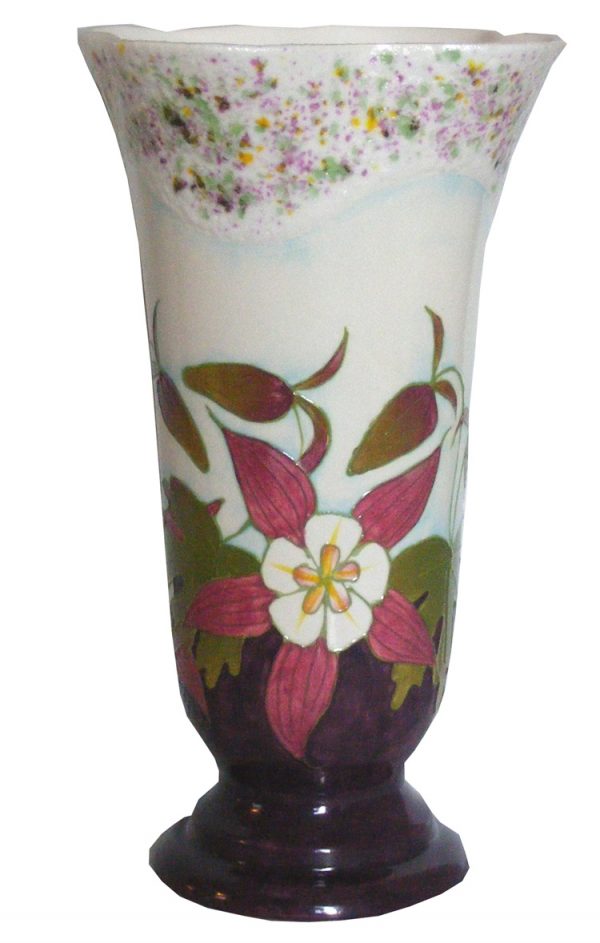 Columbine Vase & Plates-PDF - Image 2