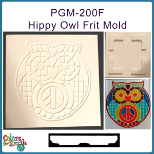 PGM-200F Hippy Owl Frit Mold