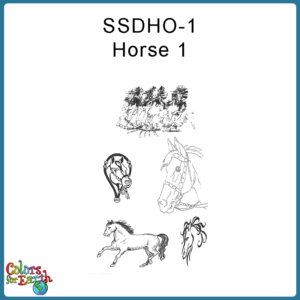 SSDHO-1 Horse Designer Silk Screen
