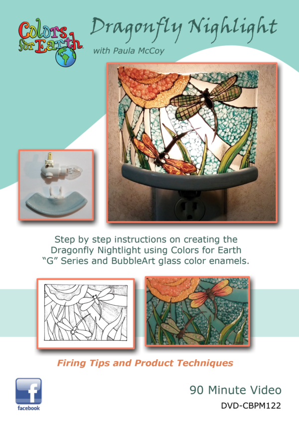 CBPM122 - Dragonfly Glass Night Light DVD - Image 2