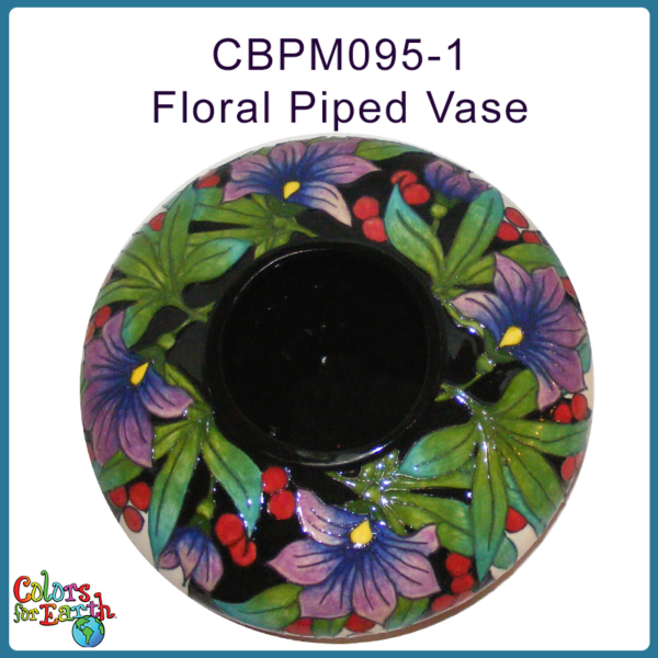 Floral Piped Vase-PDF - Image 2