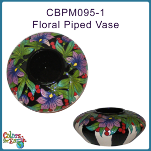 Floral Piped Vase-PDF