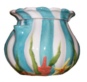Seashore African Violet Pot