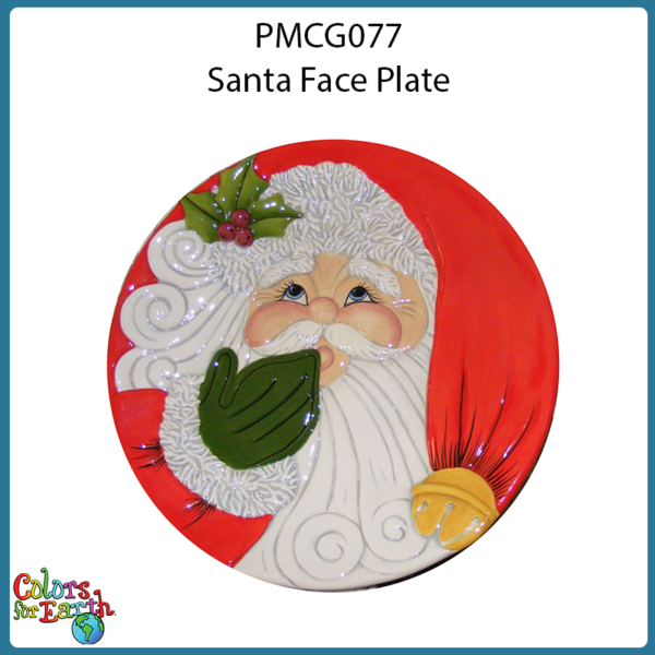Santa Face Plate-PDF