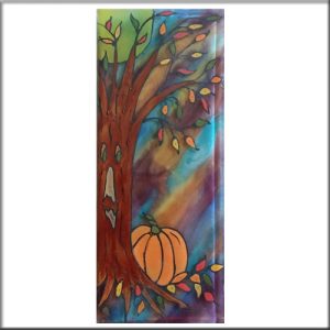 Spooky Tree Glass Panel-PDF
