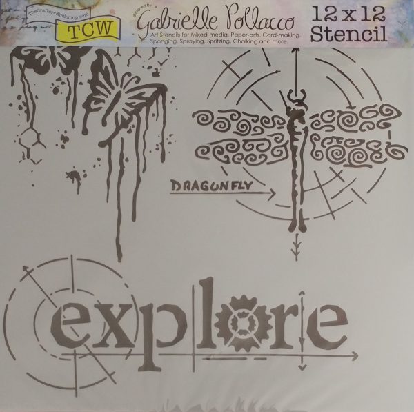 Winged Exploration-Stencil - Image 2