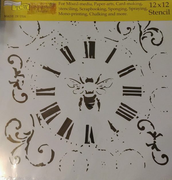 Bee On Time-Stencil - Image 2