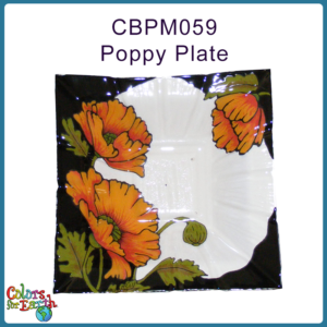 CBPM059 - Poppy Glass Dish-PDF