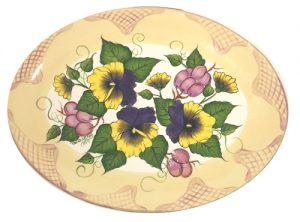 PMCG112 - Pansy & Grape Oval Platter-PDF