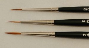3600 Kolinsky Long Liner's - Size 2