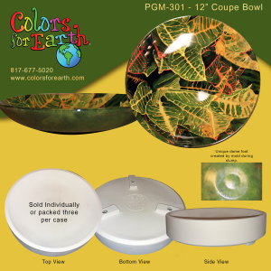 PGM-301 12" Coupe Bowl