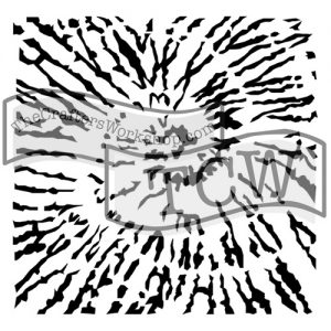 Tie Dyed-Stencil