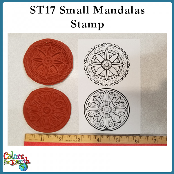 ST17 Small Mandalas Stamp