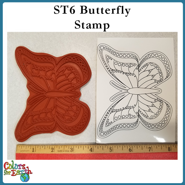 ST6 Butterfly Stamp