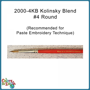 2000-4KB Paste Embroidery Brush