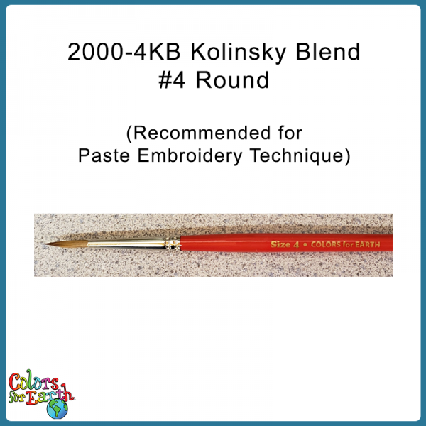 2000-4KB Paste Embroidery Brush