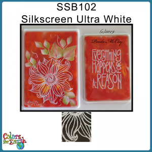 SSB102 Silk Screen Ultra White