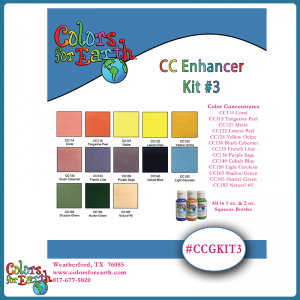 CC Enhancer/Ceramic Underglaze Kit #3 (Completion Kit)