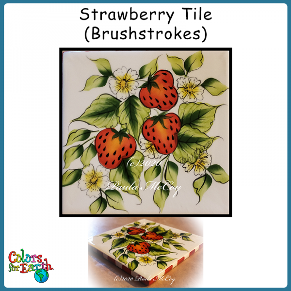 CBPM149 - Strawberry Brushstroke Video Download - Image 2