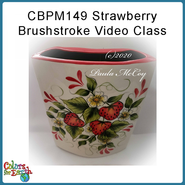 CBPM149 - Strawberry Brushstroke Video Download - Image 4