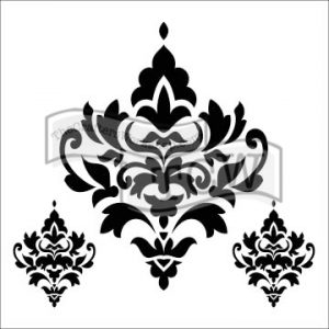 Damask Decor - Stencil