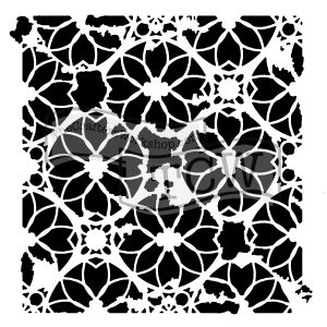 Distressed Lace - Stencil