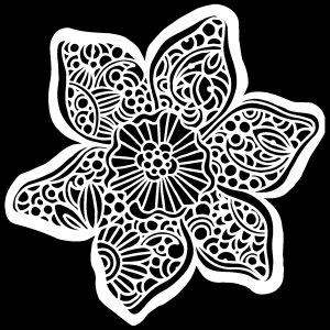 Trumpet Daffodil - Stencil