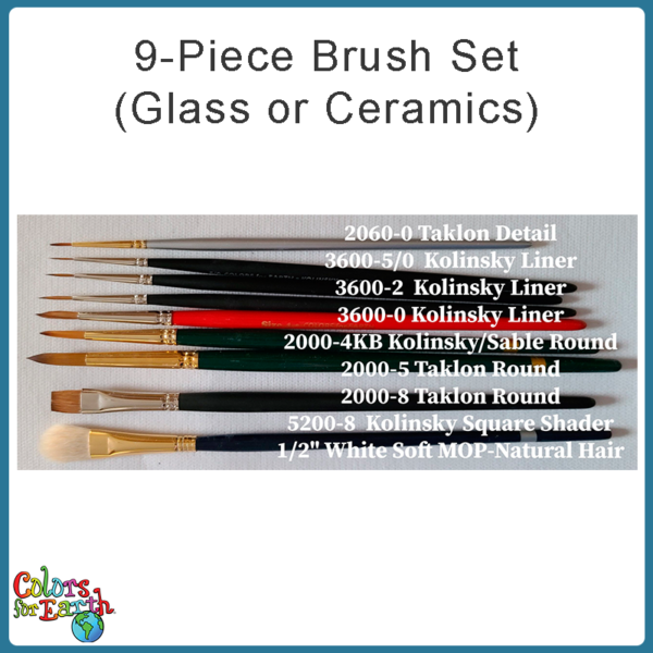 9-Piece Brush Set